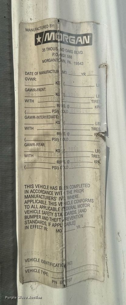 image for item DP8460 2008 Isuzu NPR truck cab and chassis