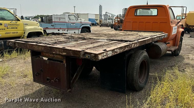image for item DP8466 1974 Chevrolet C60 flatbed truck