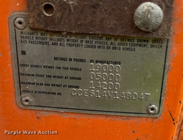 image for item DP8466 1974 Chevrolet C60 flatbed truck