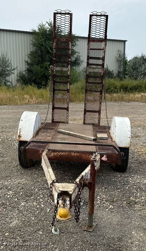 image for item DP8469 Shop built utility trailer