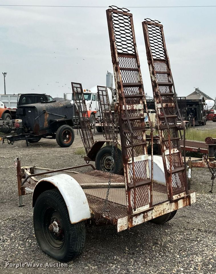 image for item DP8469 Shop built utility trailer