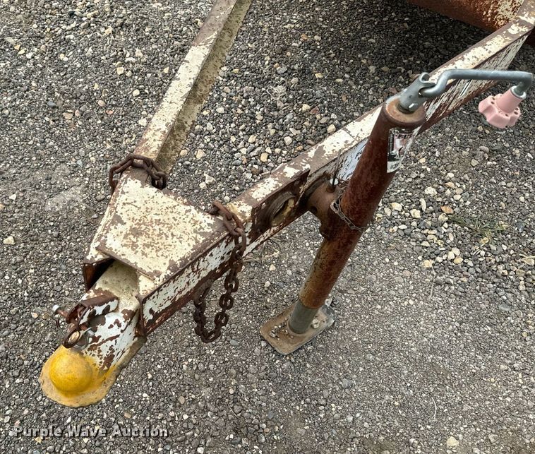 image for item DP8469 Shop built utility trailer