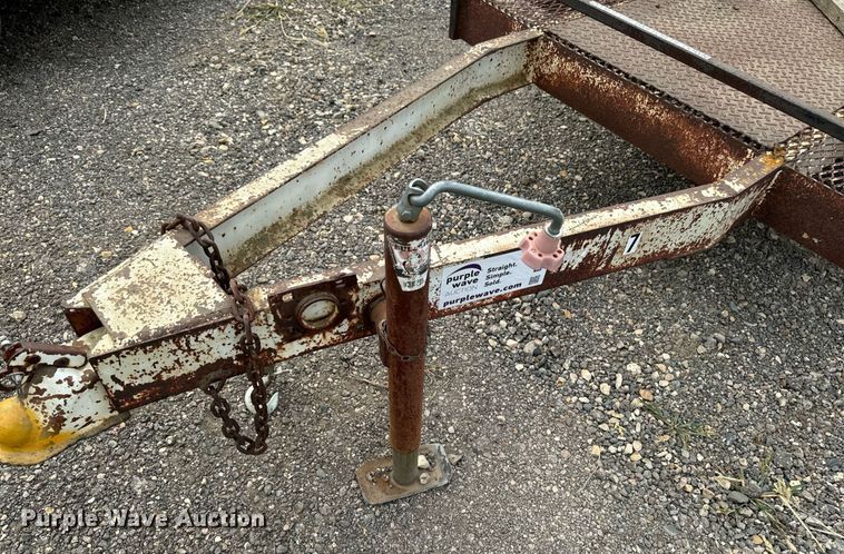 image for item DP8469 Shop built utility trailer