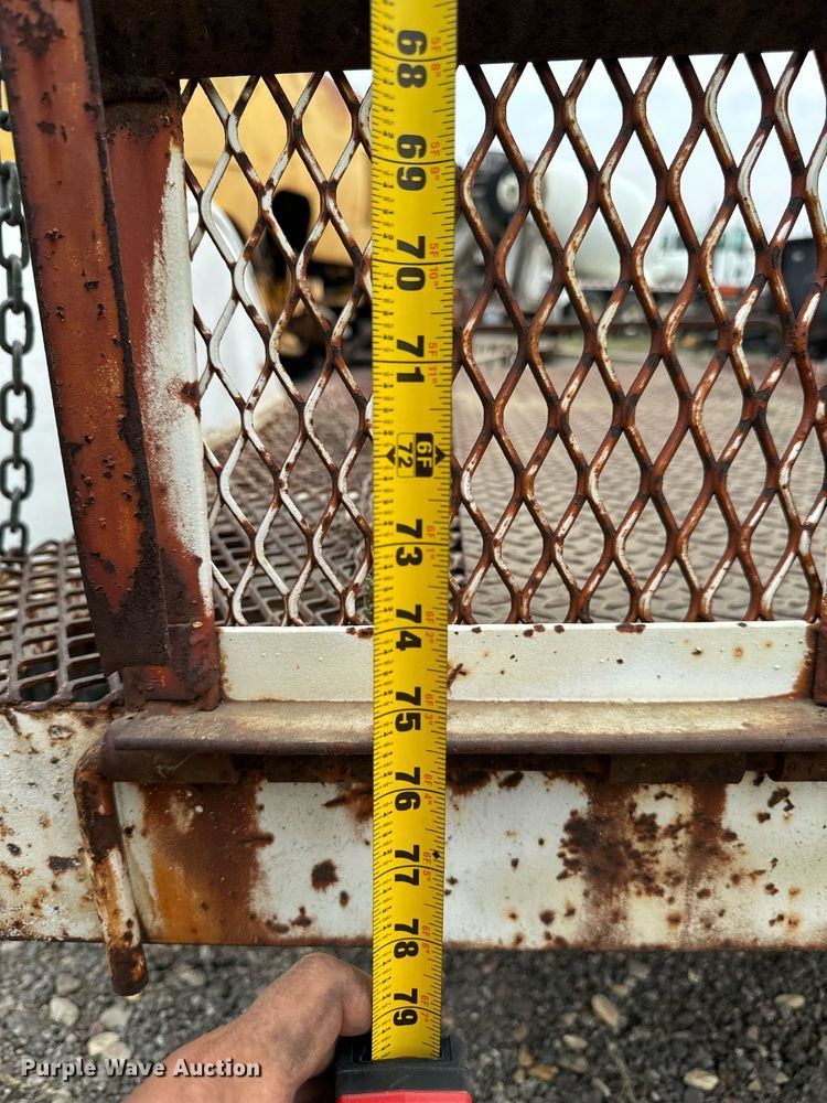 image for item DP8469 Shop built utility trailer