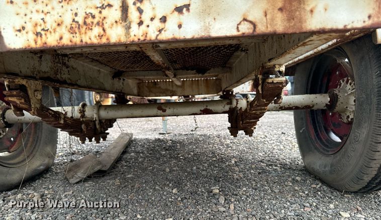 image for item DP8469 Shop built utility trailer