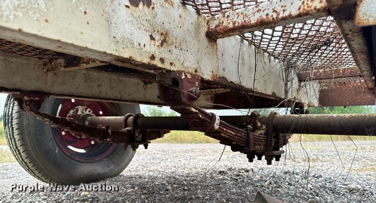 image for item DP8469 Shop built utility trailer