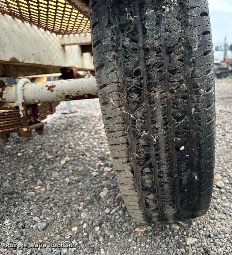 image for item DP8469 Shop built utility trailer