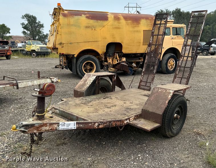 image for item DP8470 Shop builtutility trailer