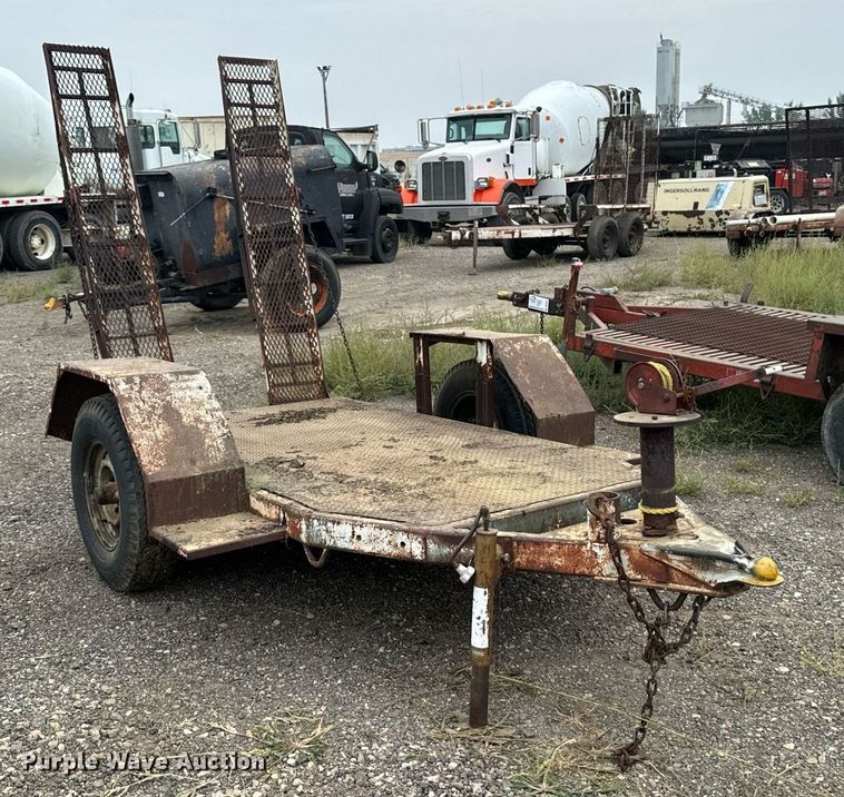 image for item DP8470 Shop builtutility trailer