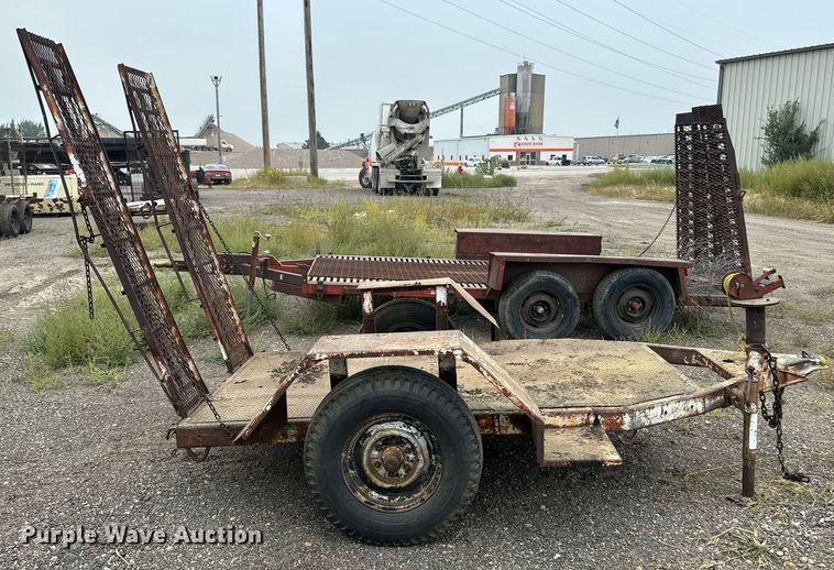 image for item DP8470 Shop builtutility trailer