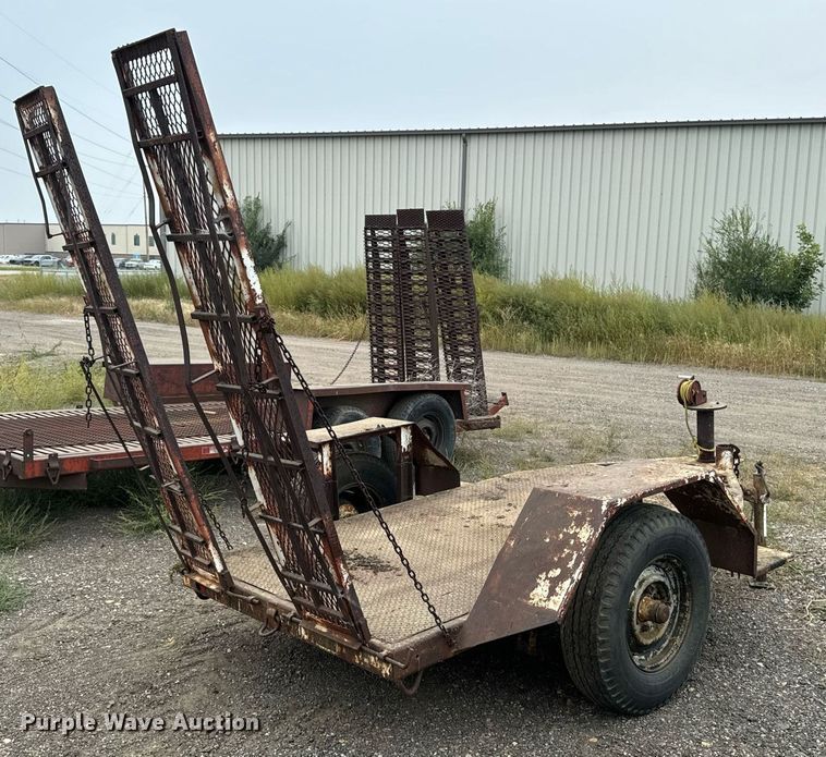 image for item DP8470 Shop builtutility trailer