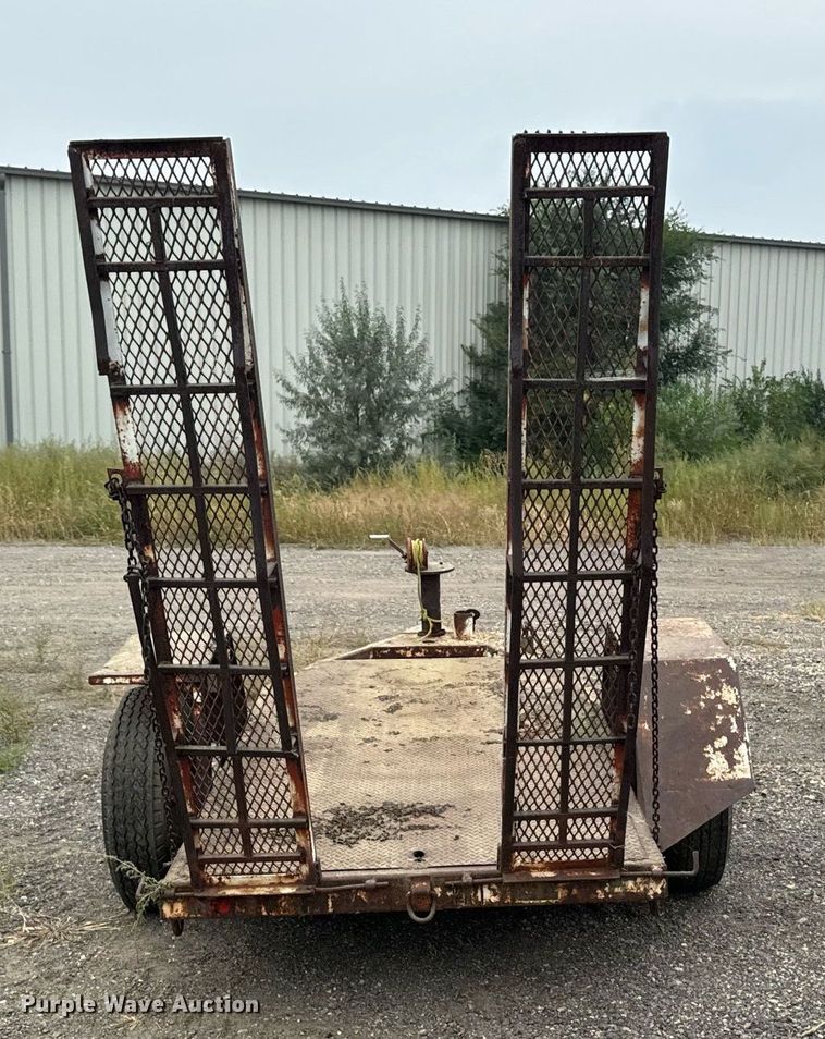 image for item DP8470 Shop builtutility trailer