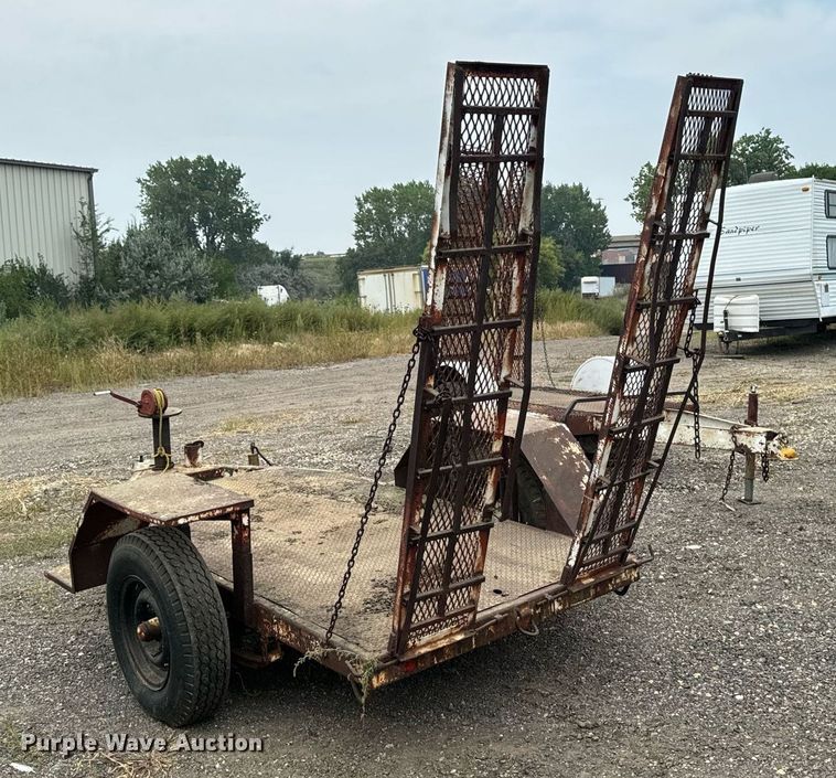 image for item DP8470 Shop builtutility trailer