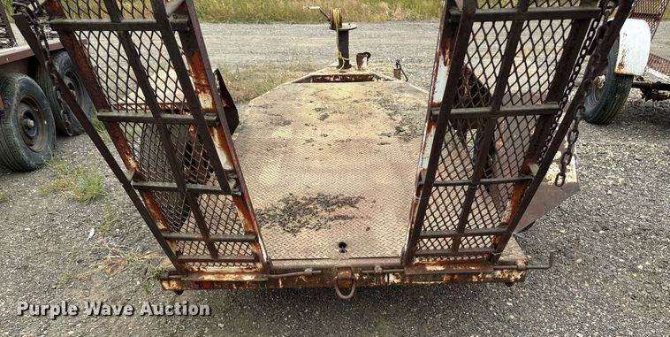 image for item DP8470 Shop builtutility trailer