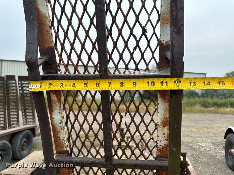 image for item DP8470 Shop builtutility trailer