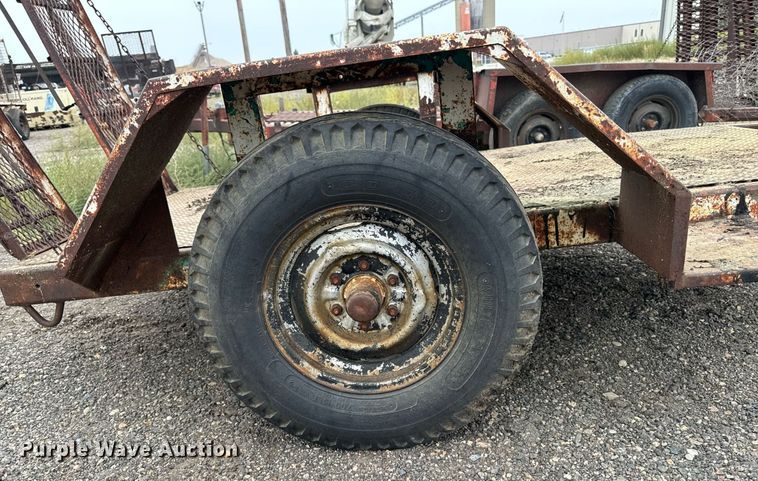 image for item DP8470 Shop builtutility trailer