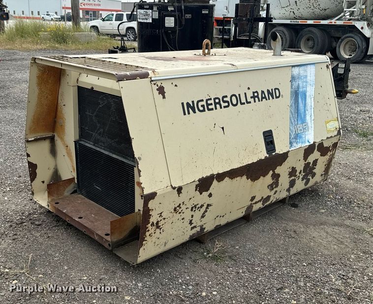 image for item DP8475 1993 Ingersoll Rand 185 air compressor