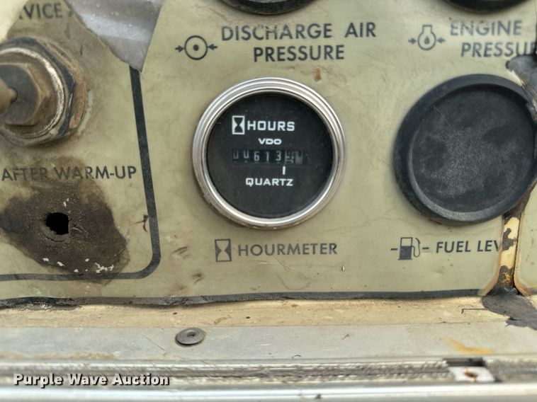 image for item DP8475 1993 Ingersoll Rand 185 air compressor