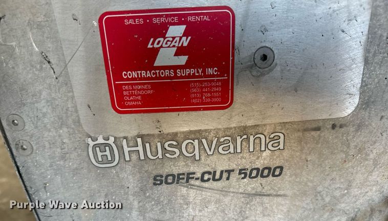 image for item DP8490 2011 Husqvarna X5000 concrete saw
