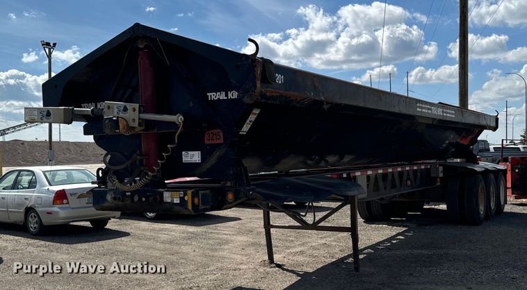 image for item DP8494 2012 Trail King TK60SSD 403 side dump trailer