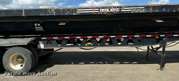 image for item DP8494 2012 Trail King TK60SSD 403 side dump trailer
