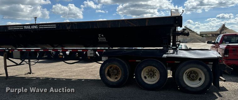 image for item DP8494 2012 Trail King TK60SSD 403 side dump trailer
