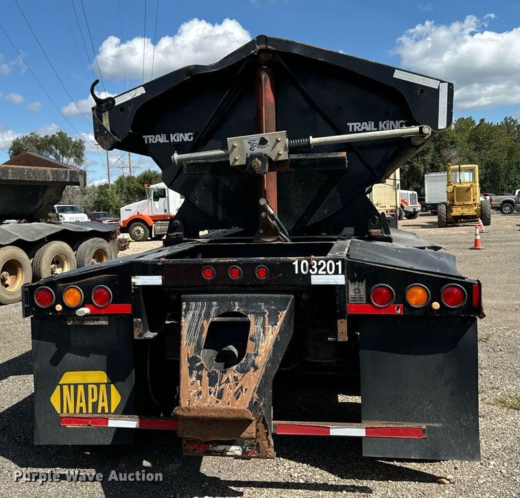 image for item DP8494 2012 Trail King TK60SSD 403 side dump trailer