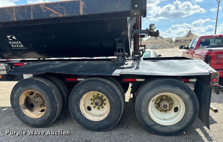 image for item DP8494 2012 Trail King TK60SSD 403 side dump trailer