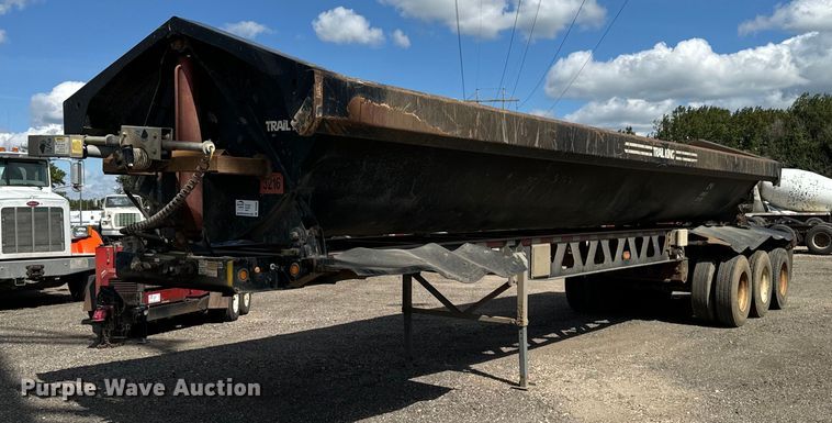 image for item DP8495 2012 Trail King TK60SSD 403 side dump trailer