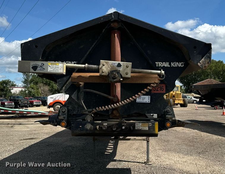 image for item DP8495 2012 Trail King TK60SSD 403 side dump trailer