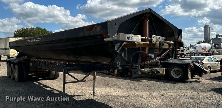 image for item DP8495 2012 Trail King TK60SSD 403 side dump trailer