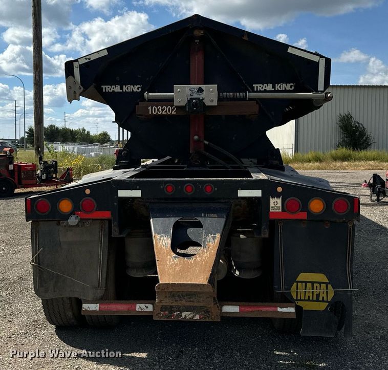image for item DP8495 2012 Trail King TK60SSD 403 side dump trailer