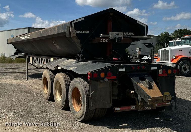 image for item DP8495 2012 Trail King TK60SSD 403 side dump trailer