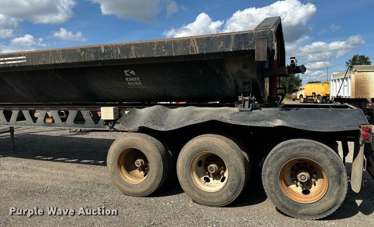 image for item DP8495 2012 Trail King TK60SSD 403 side dump trailer