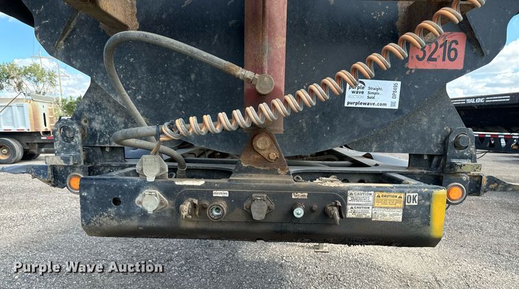 image for item DP8495 2012 Trail King TK60SSD 403 side dump trailer