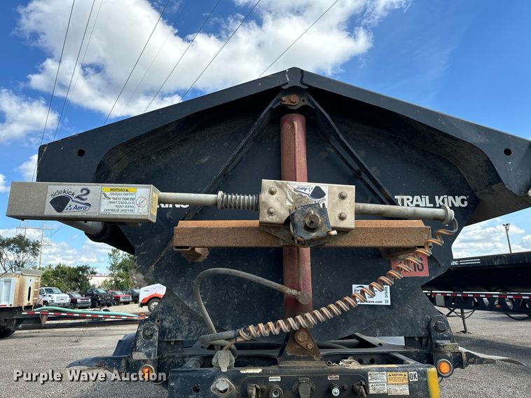 image for item DP8495 2012 Trail King TK60SSD 403 side dump trailer