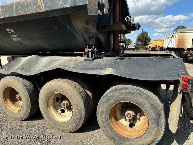 image for item DP8495 2012 Trail King TK60SSD 403 side dump trailer