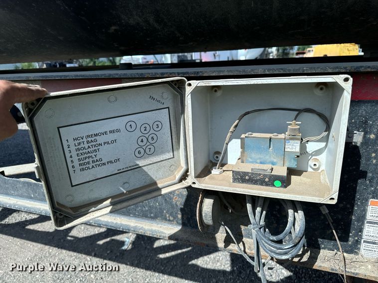 image for item DP8495 2012 Trail King TK60SSD 403 side dump trailer