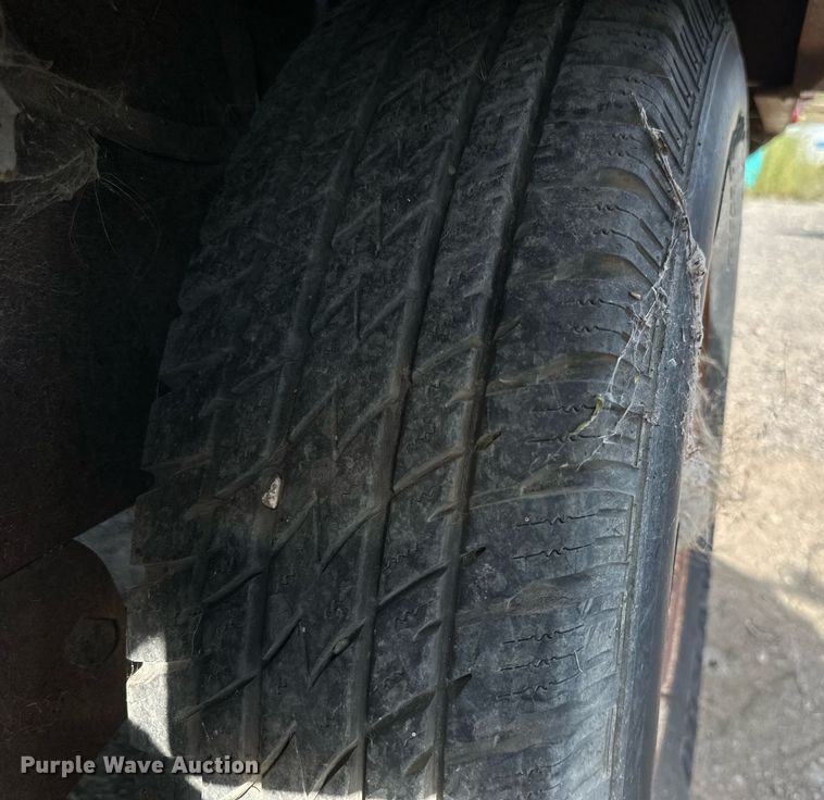 image for item DP8499 1989 Boss Trailer 828FGN flatbed trailer