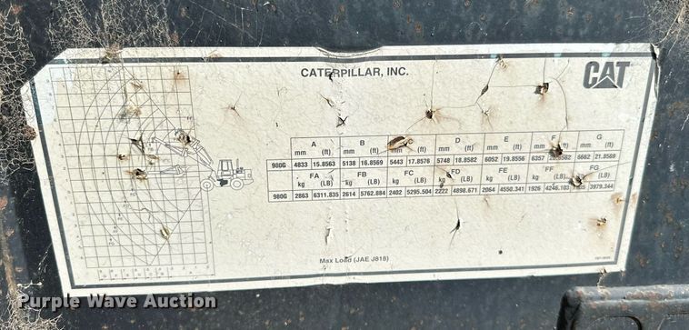 image for item DP8503 Caterpillar  jib