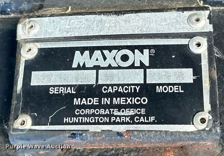 image for item DP8506 Maxon ROW-3B end lift gate