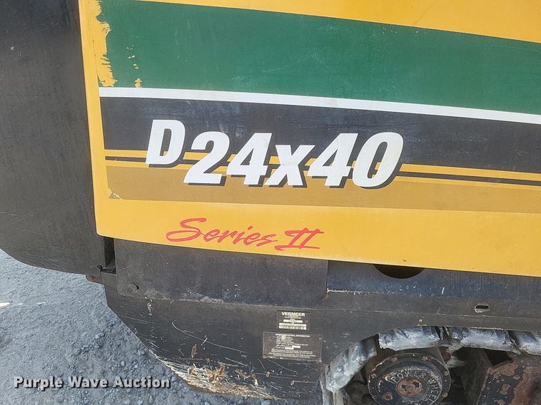 image for item DQ3630 2015 Vermeer  D24x40 Series II directional boring unit