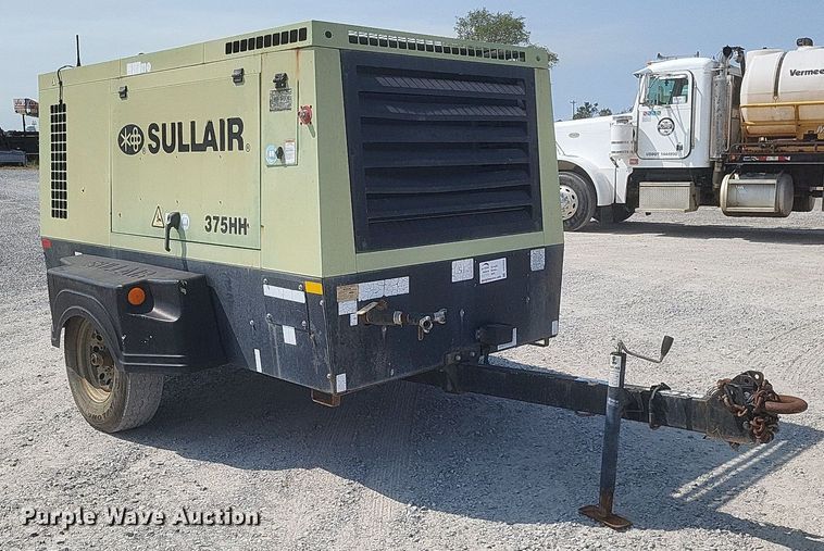image for item DQ3633 2013 Sullair 375HH air compressor