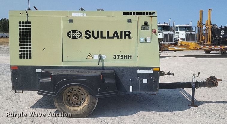 image for item DQ3633 2013 Sullair 375HH air compressor