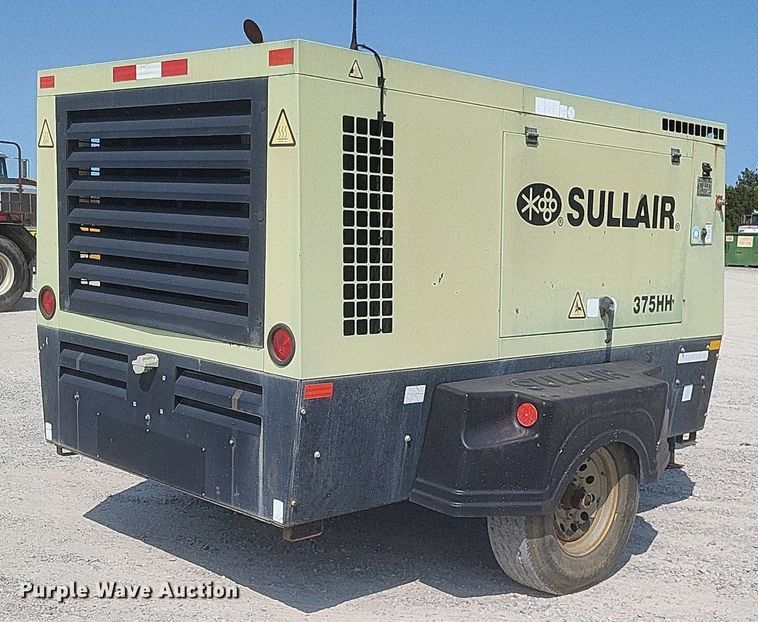 image for item DQ3633 2013 Sullair 375HH air compressor