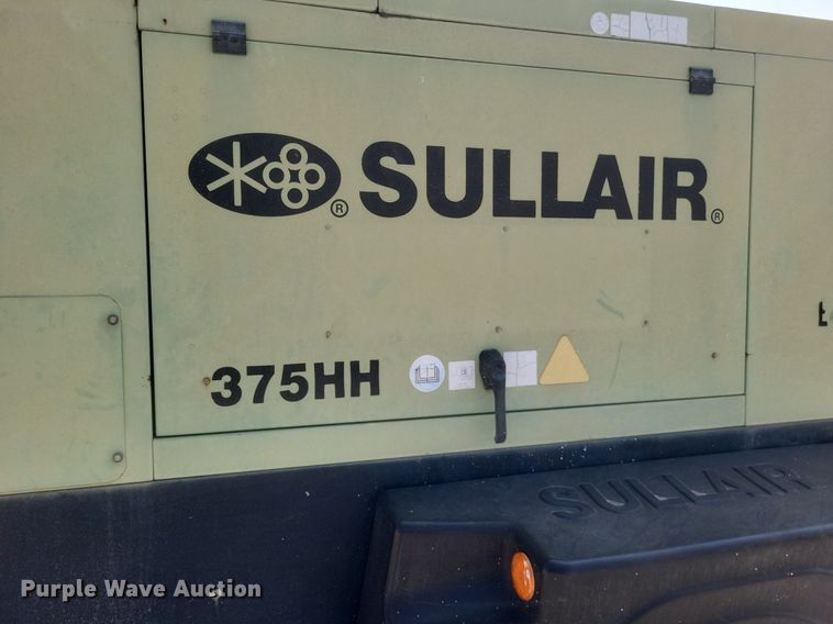 image for item DQ3633 2013 Sullair 375HH air compressor