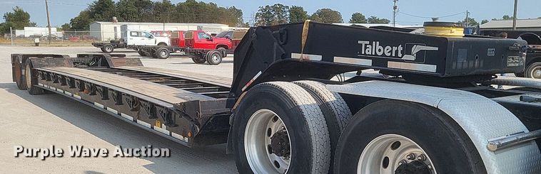 image for item DQ3643 1999 Talbert TDW-35S-HRG-1-T1 lowboy equipment trailer