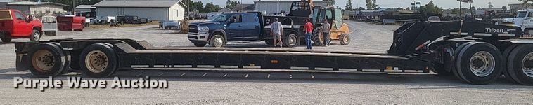 image for item DQ3643 1999 Talbert TDW-35S-HRG-1-T1 lowboy equipment trailer