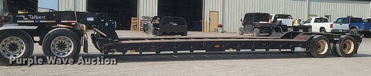 image for item DQ3643 1999 Talbert TDW-35S-HRG-1-T1 lowboy equipment trailer