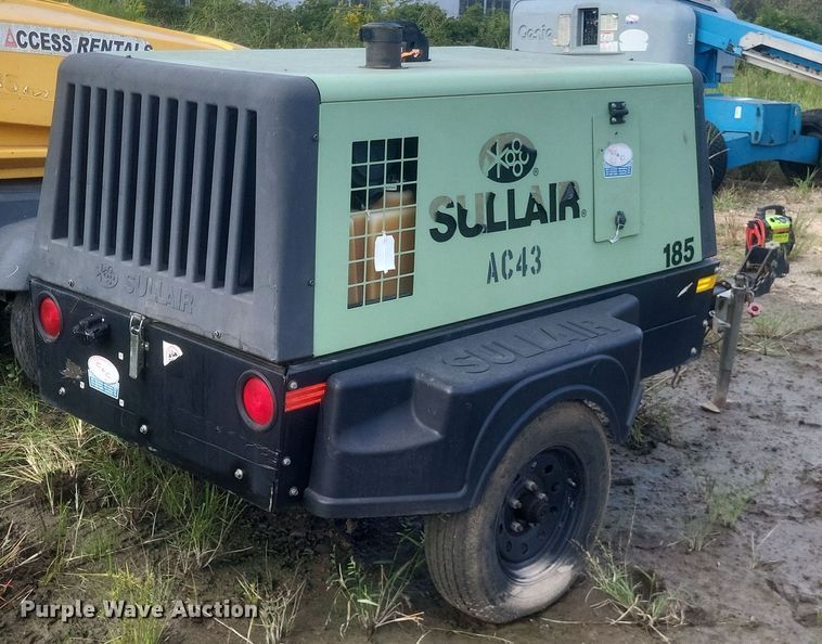 image for item DQ3683 Sullair 185 DPQ KU4F air compressor